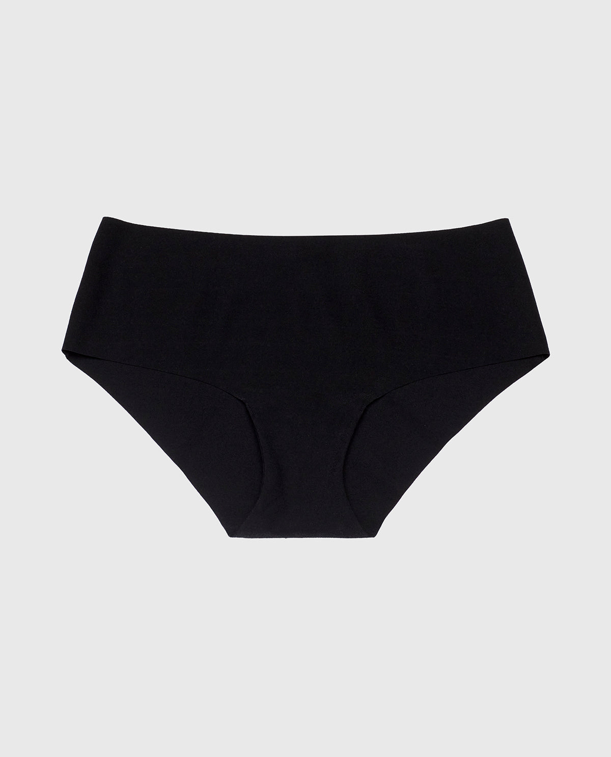 No Show Hipster Panty in Tuxedo Black