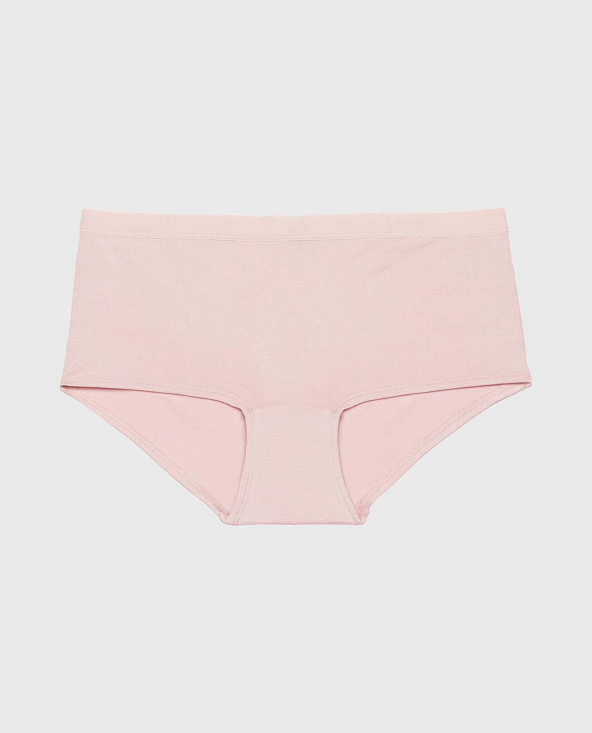 Boyshort Panty with Vanishing Trim in Iced Lilac