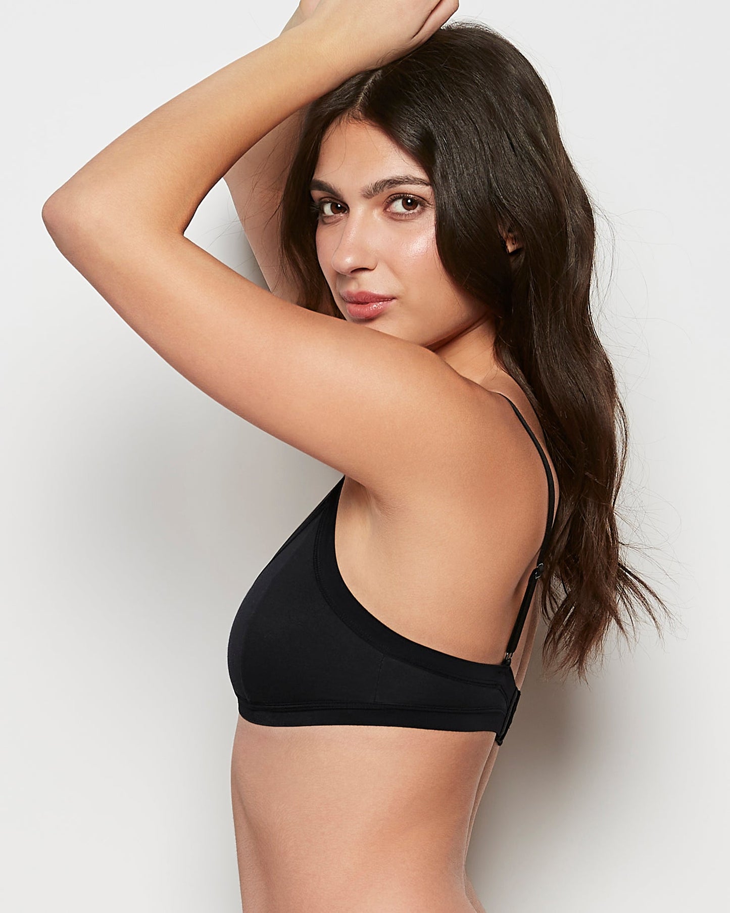Ultrasoft Modal Bralette in Tuxedo Black