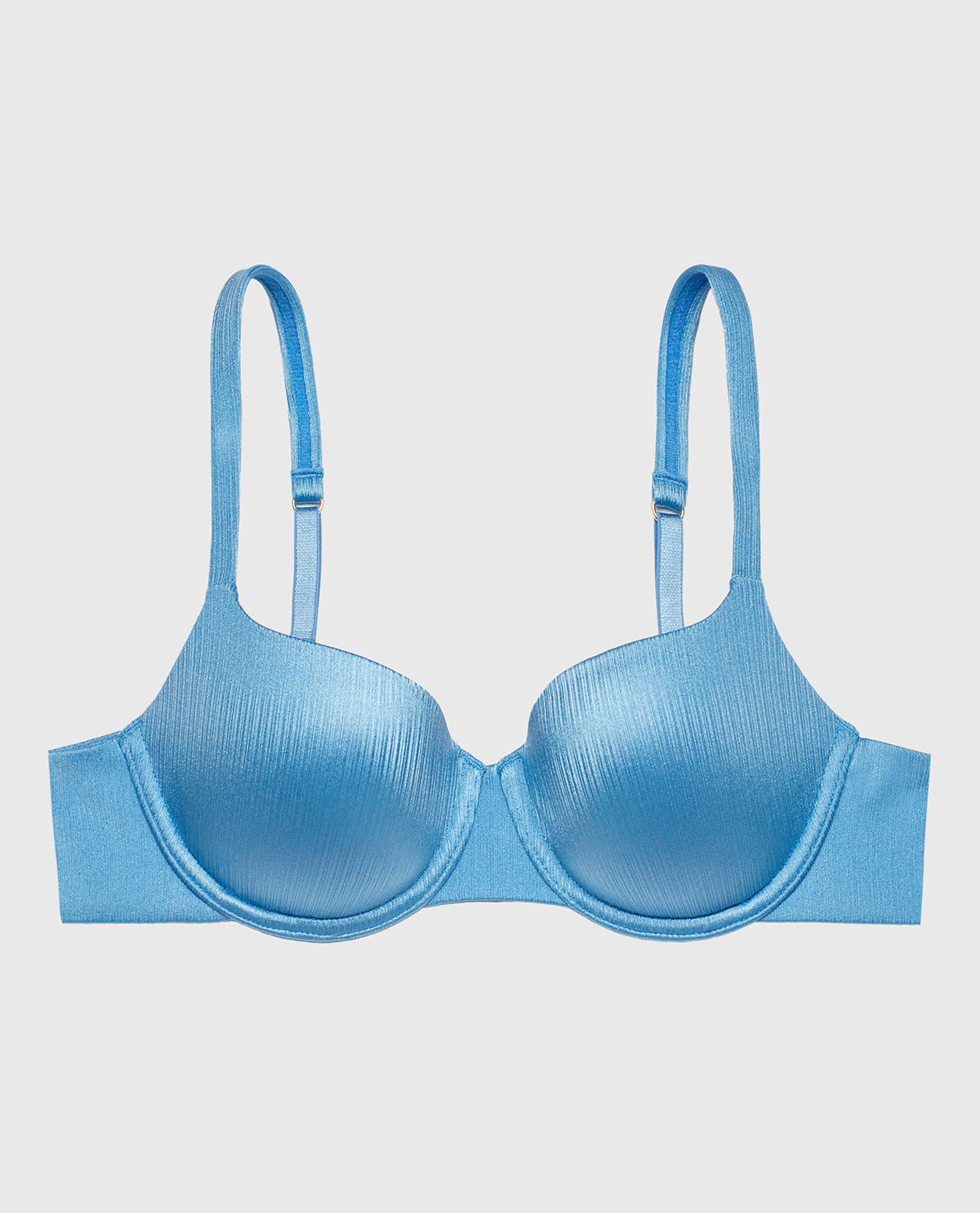 Lightly Lined Full Coverage Bra in Pacific Coast