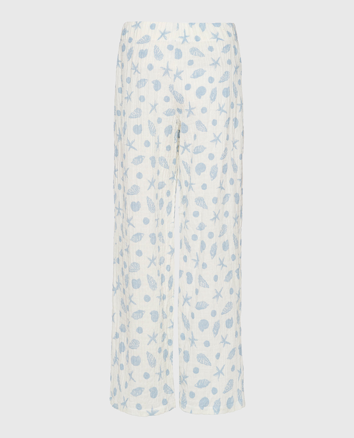 Textured Pajama Pants in She Sells Sea Shells