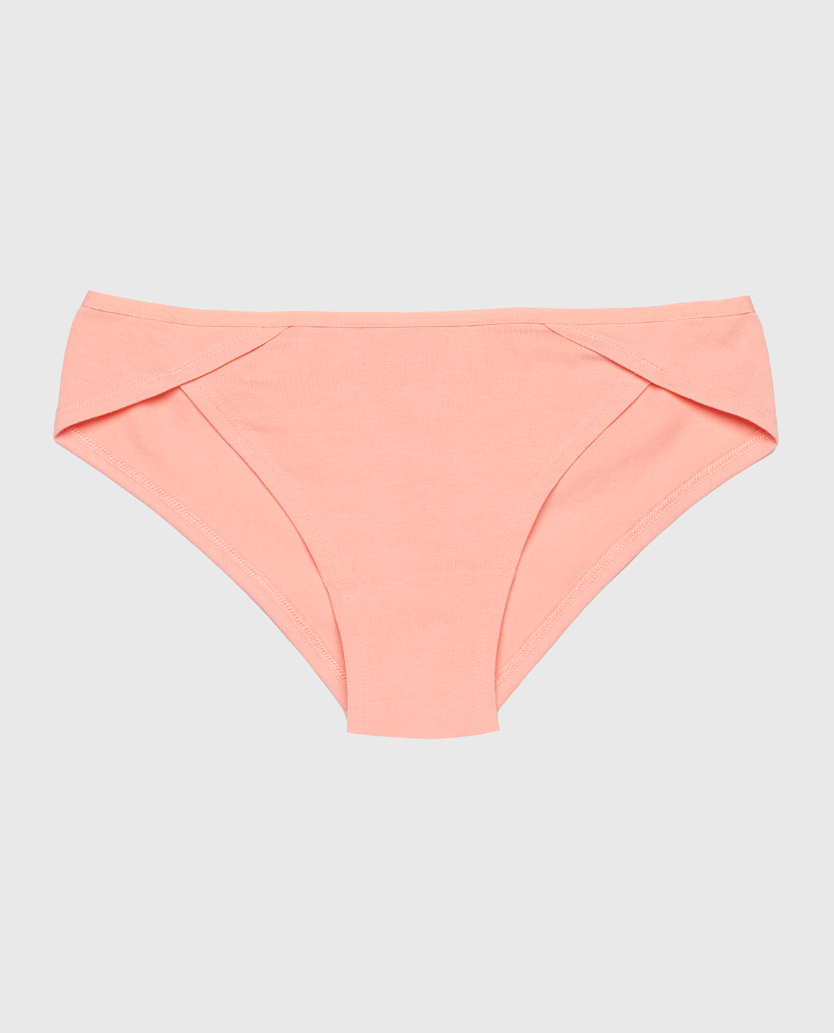 Cotton Cheeky Panty in Peach Fizz