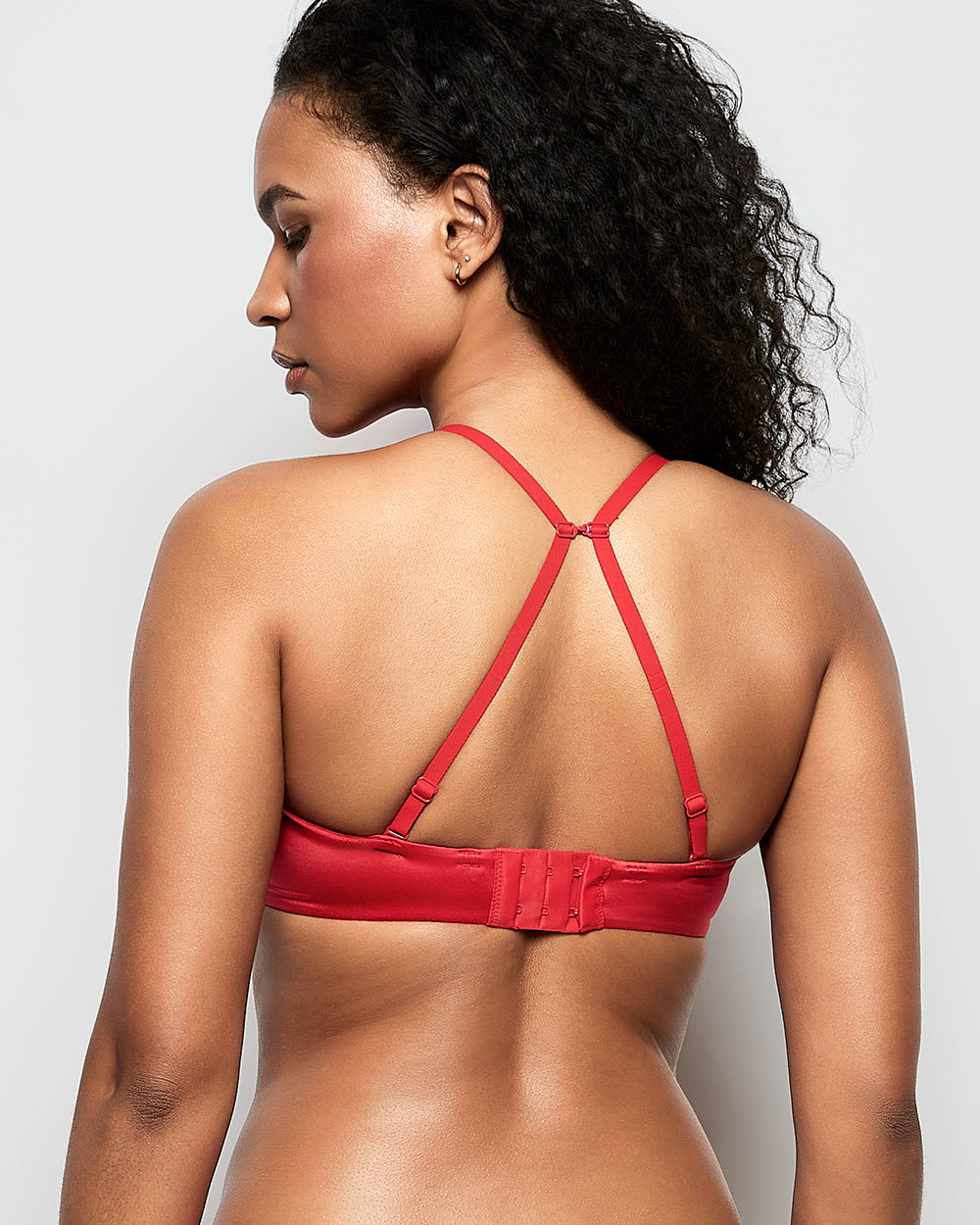 Comfort Push Up Bra in Cosmo Red