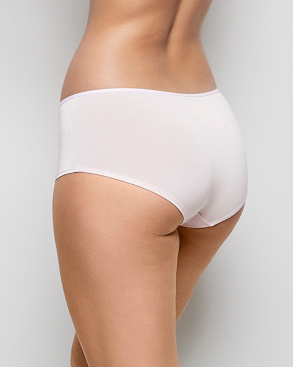 Boyshort Panty with Bow in Pink-A-Boo