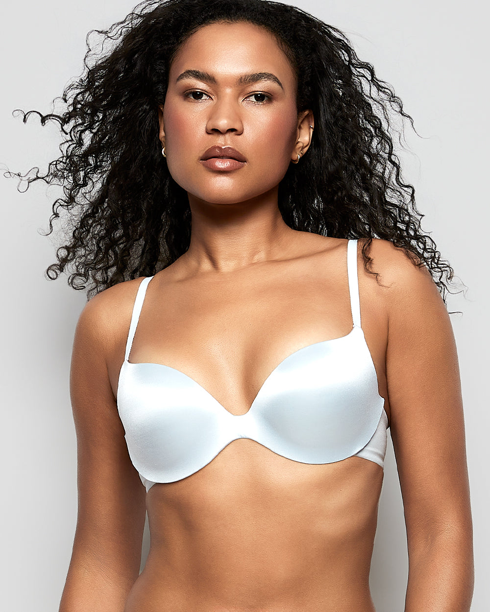 Comfort Push Up Bra in Vista Blue