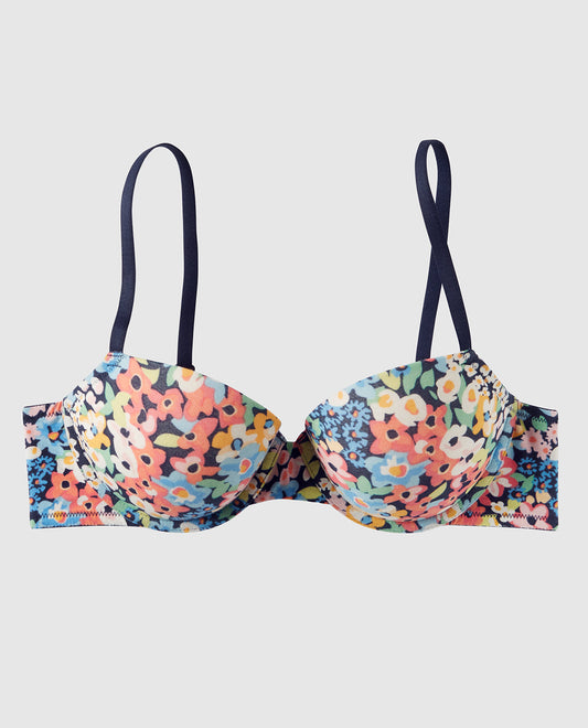 Smooth Cotton Lightly Lined Demi Bra
