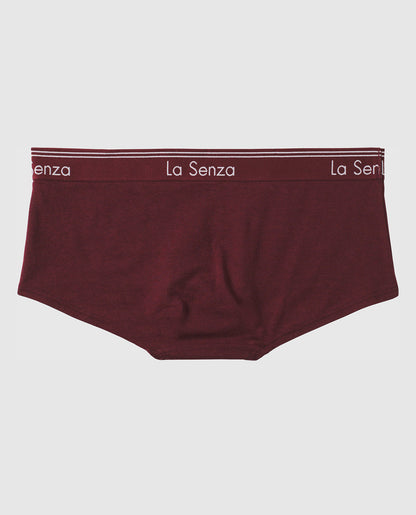 Boyshort Panty with Logo Band