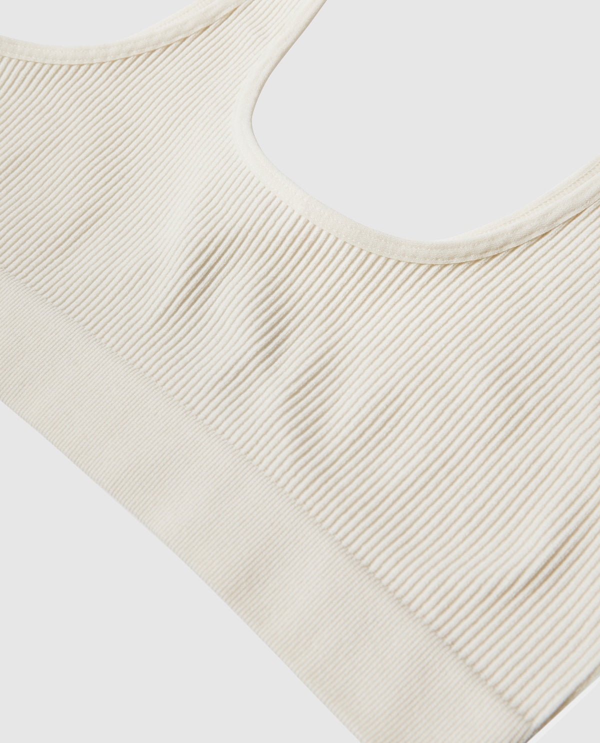 Ribbed Seamless Bra
