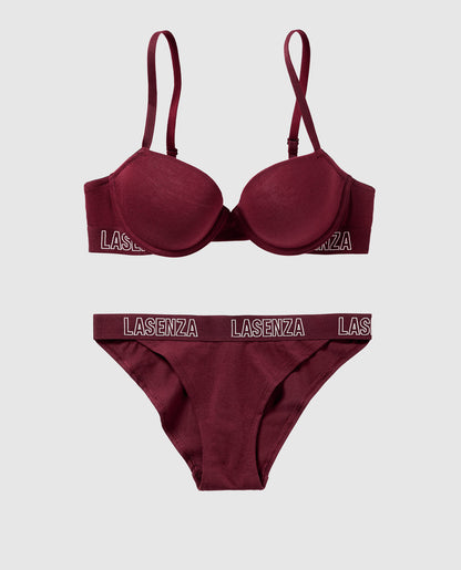 Smooth Cotton Lightly Lined Demi Bra