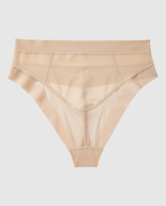 High Waist Shaping G-String in Rosetan