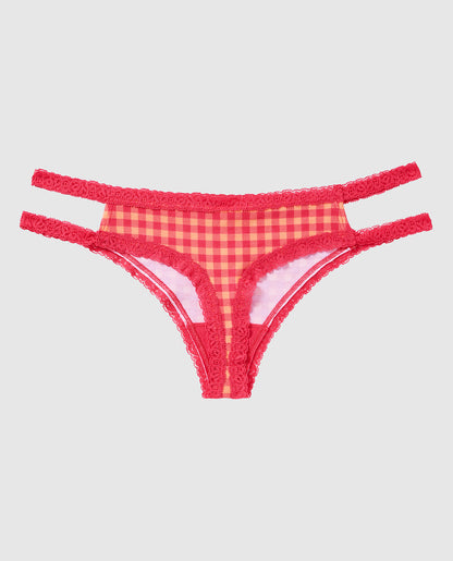 Remix Cotton Thong Panty