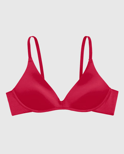 Wireless Light Lift Bra in Cosmo Red