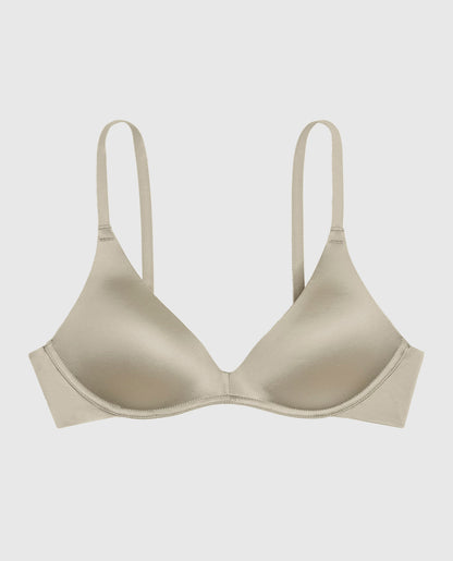 Wireless Light Lift Bra in Stone Grey