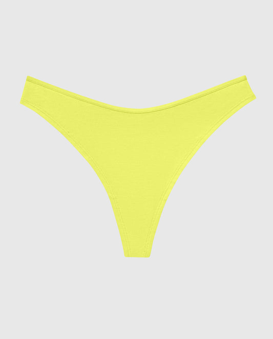 Ultrasoft Modal High Leg Thong Panty