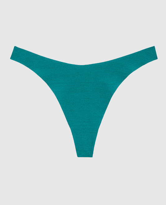 No Show Invisible High Leg Thong Panty