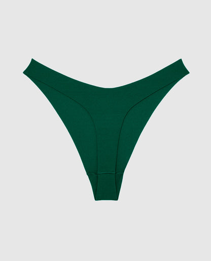 No Show Invisible High Leg Thong Panty