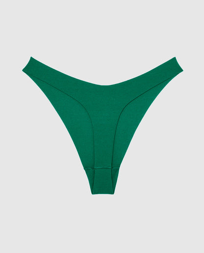 No Show Invisible High Leg Thong Panty