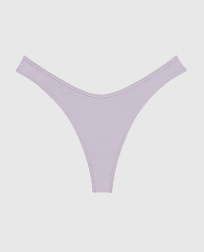 Smooth High Leg Thong Panty