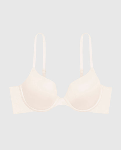 Comfort Lightly Lined Demi Bra in Ivory Dawn