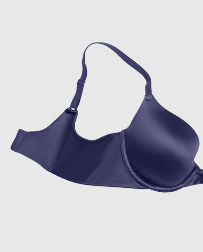 Lightly Lined Demi Bra in Dusk Blue