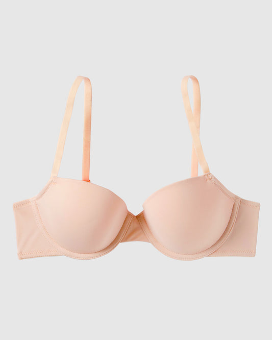 Lightly Lined Demi Bra in Barely Blush