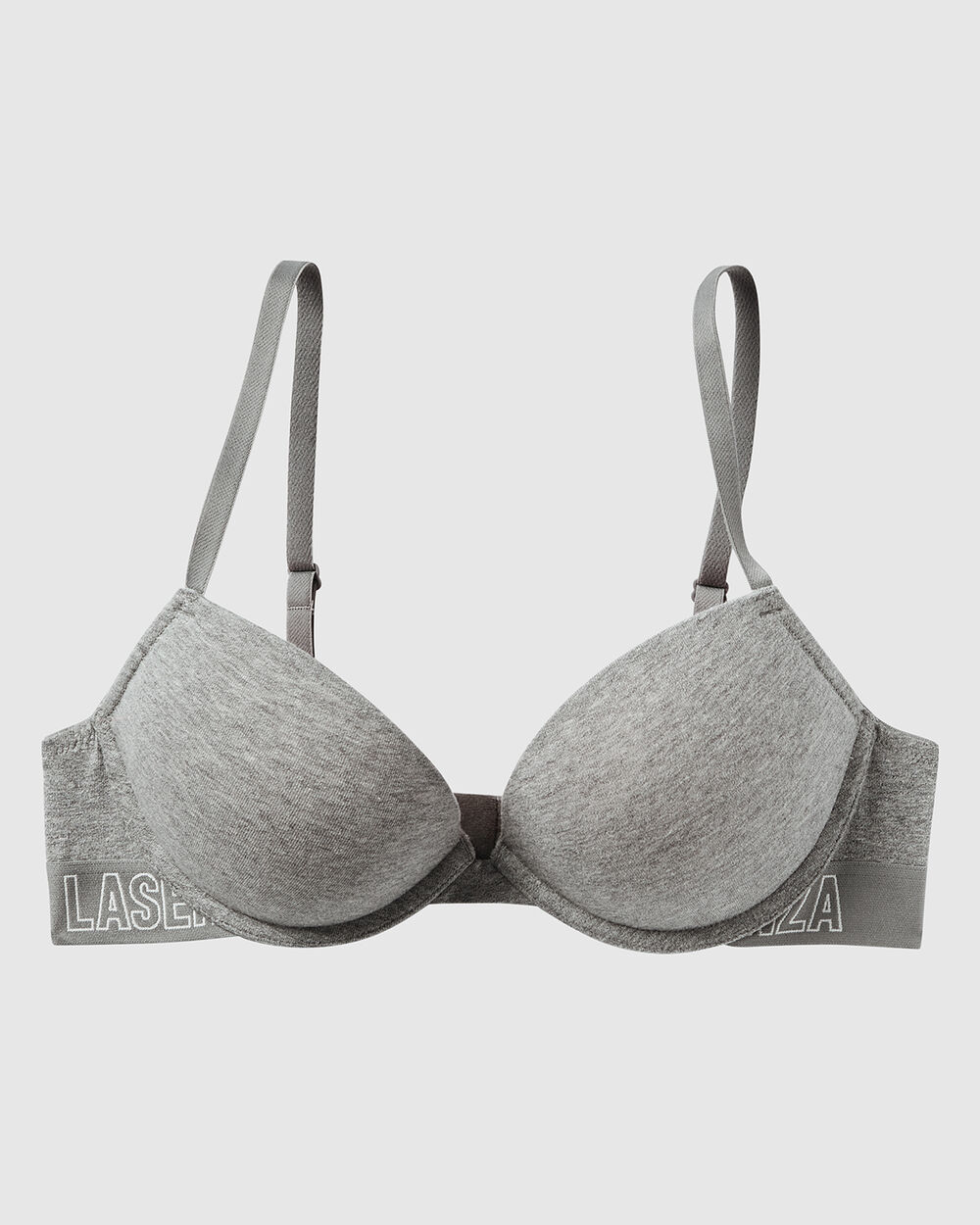 Push Up Bra in Chill Grey