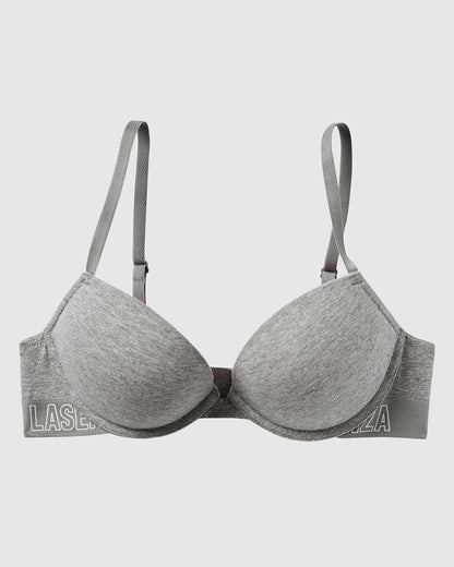 Push Up Bra in Chill Grey