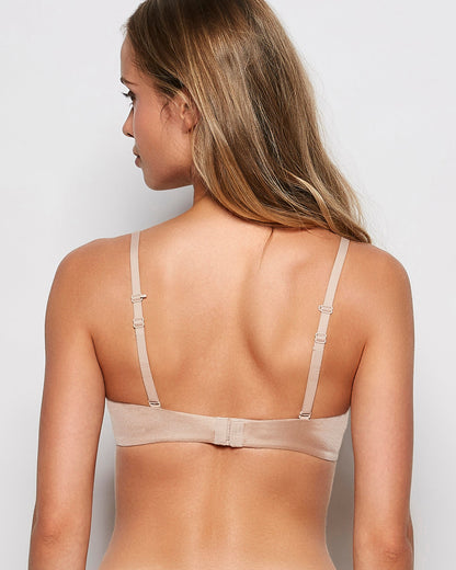 Up 2 Cup Push Up Bra in Rosetan