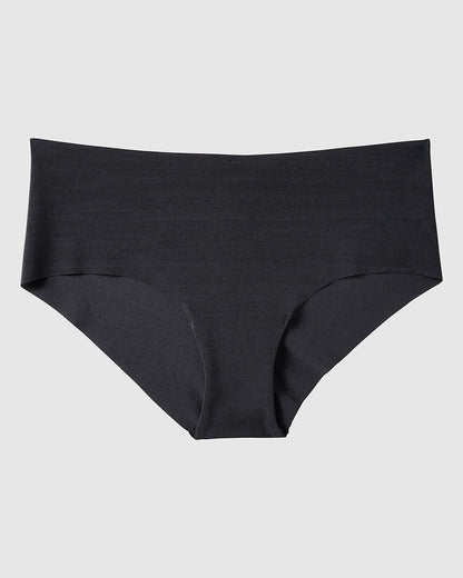 No Show Invisible Cheeky Panty in Black