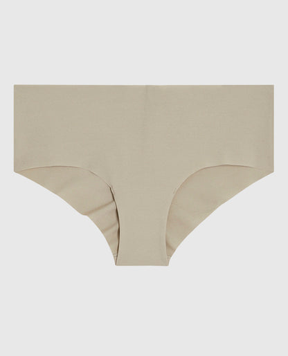 No Show Cheeky Panty in Stone Grey
