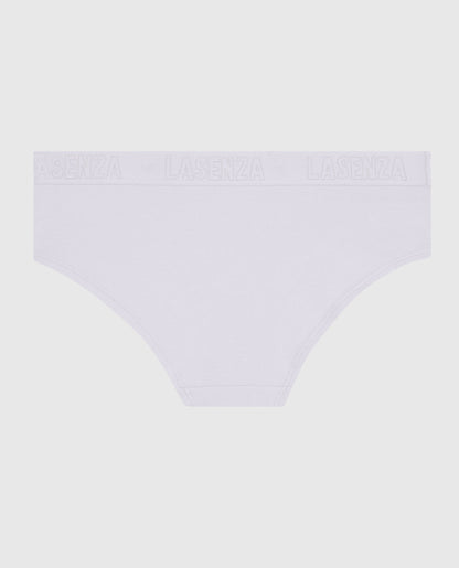 Hipster Panty with Logo in Lavender Cake