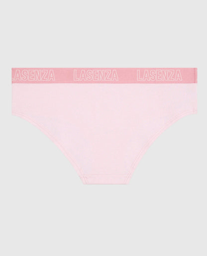 Hipster Panty with Logo in Pink