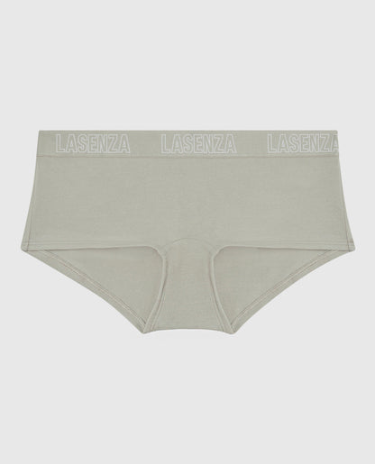 Smooth Boyshort Panty with Logo Band