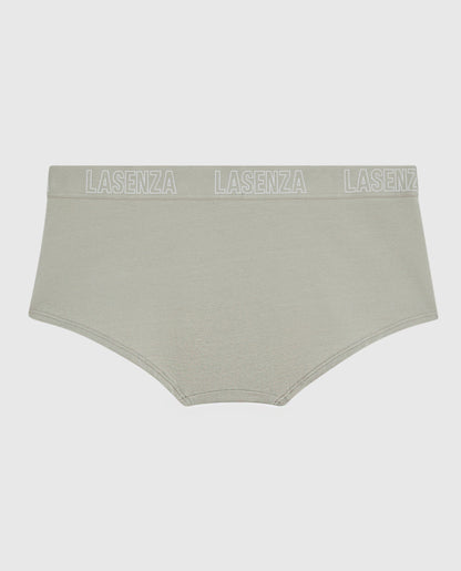Smooth Boyshort Panty with Logo Band