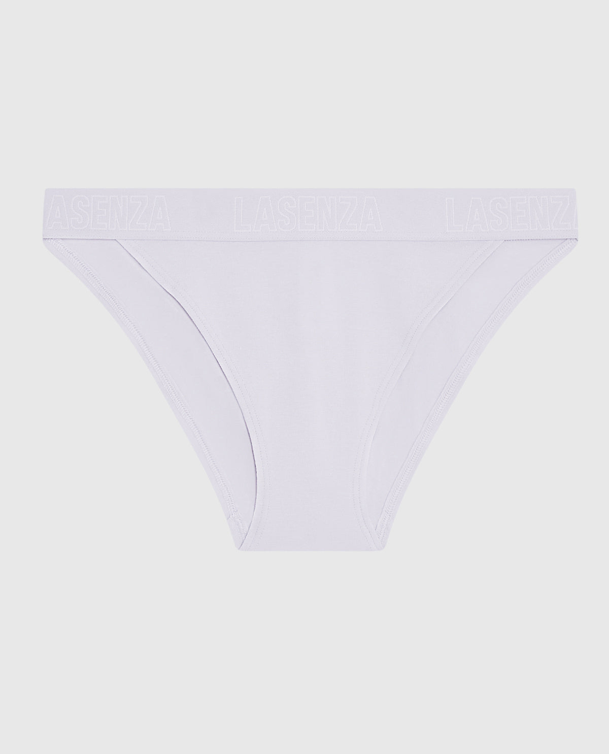 High Leg Cheeky Panty with Logo in Lavender Cake