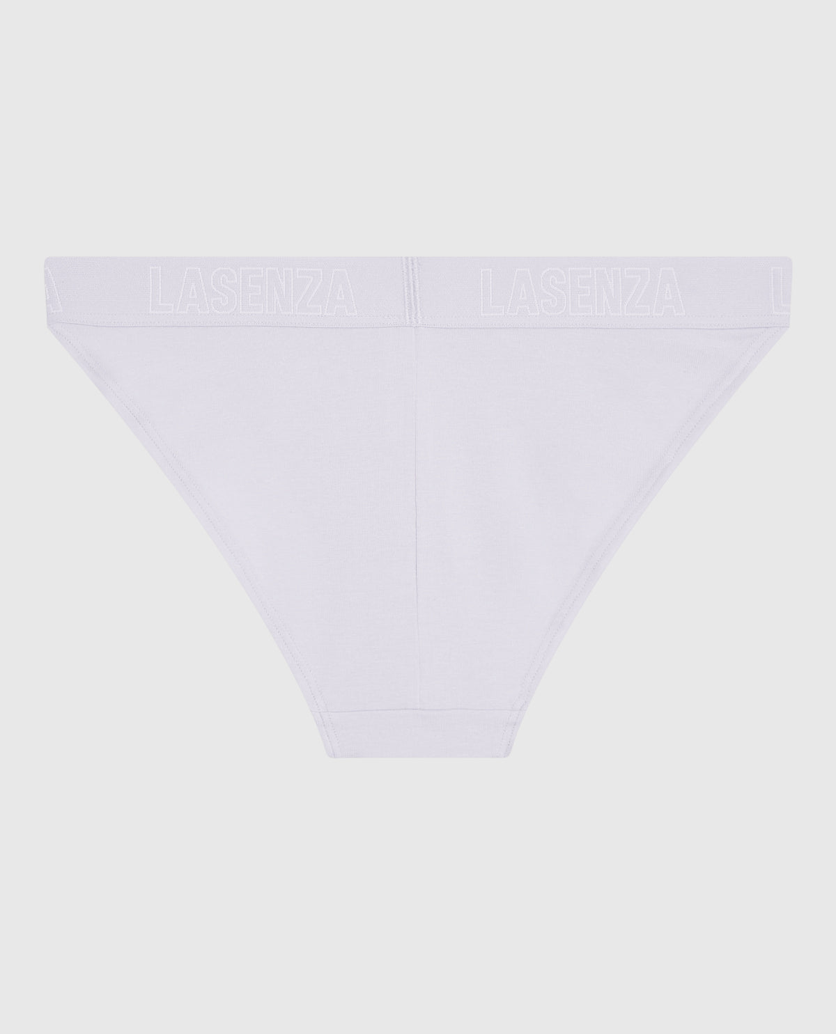 High Leg Cheeky Panty with Logo in Lavender Cake