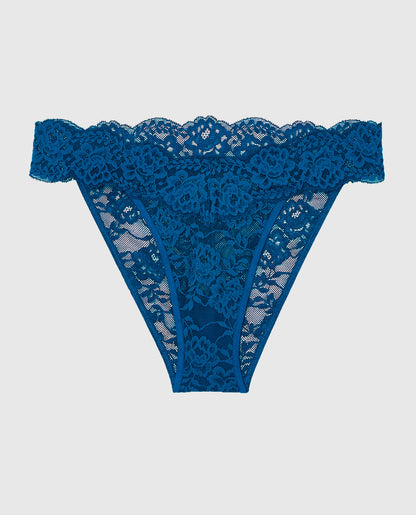 Lace High Leg Cheeky Panty