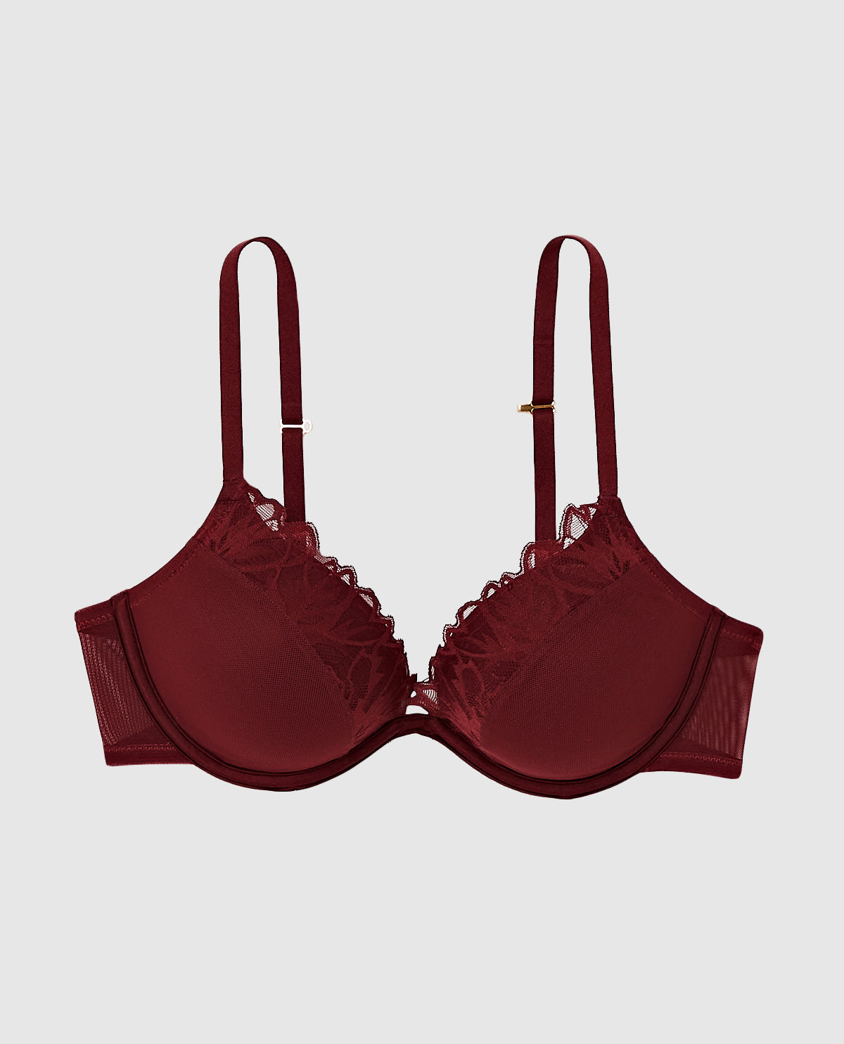 Up 2 Cup Push Up Bra with Mesh