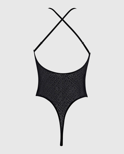Logo Mesh Bodysuit
