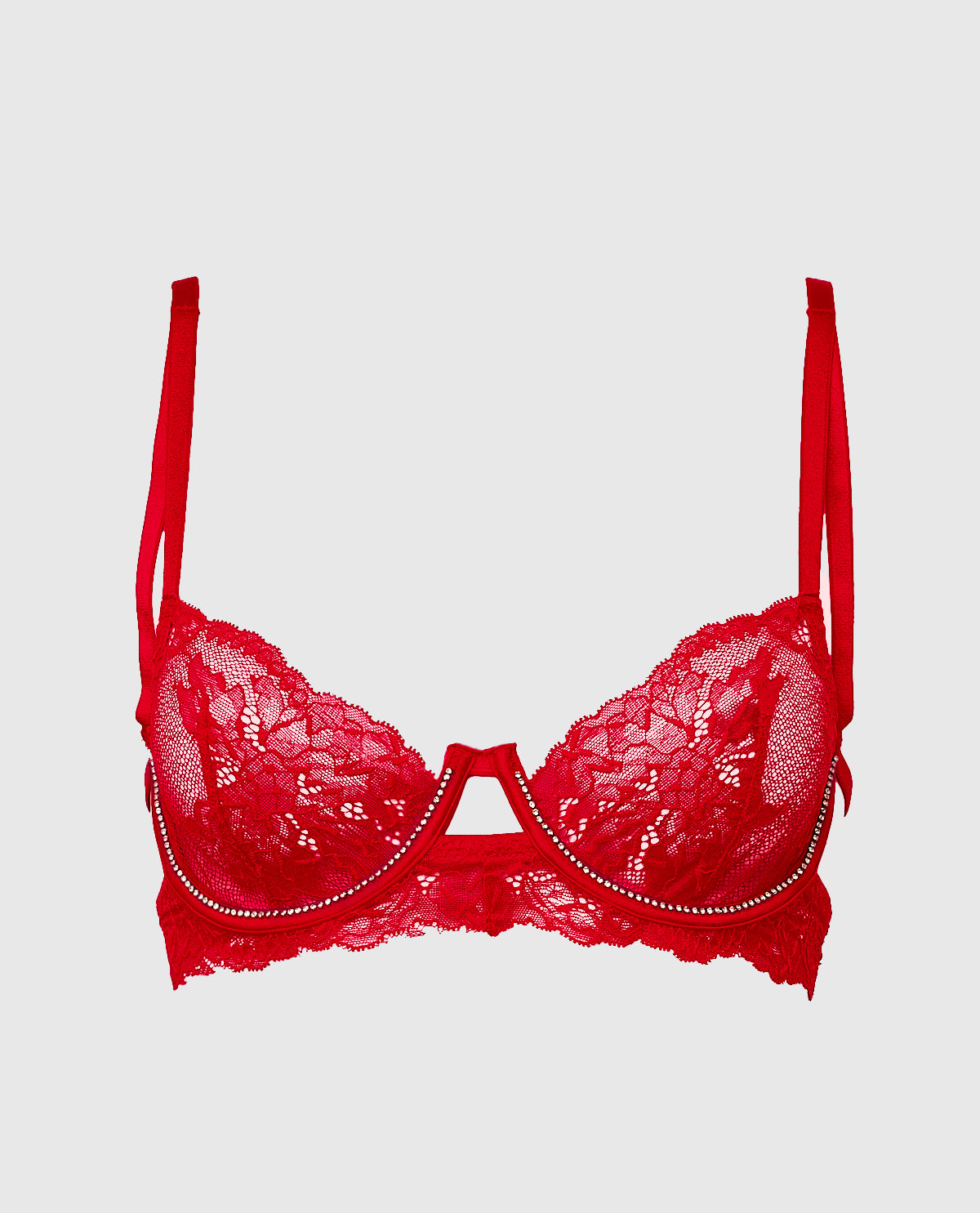 Unlined Balconette Lace Bra