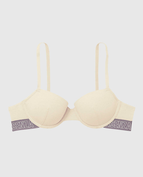 Smooth Cotton Lightly Lined Demi Bra
