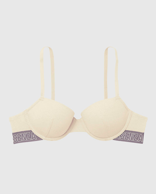 Smooth Cotton Lightly Lined Demi Bra