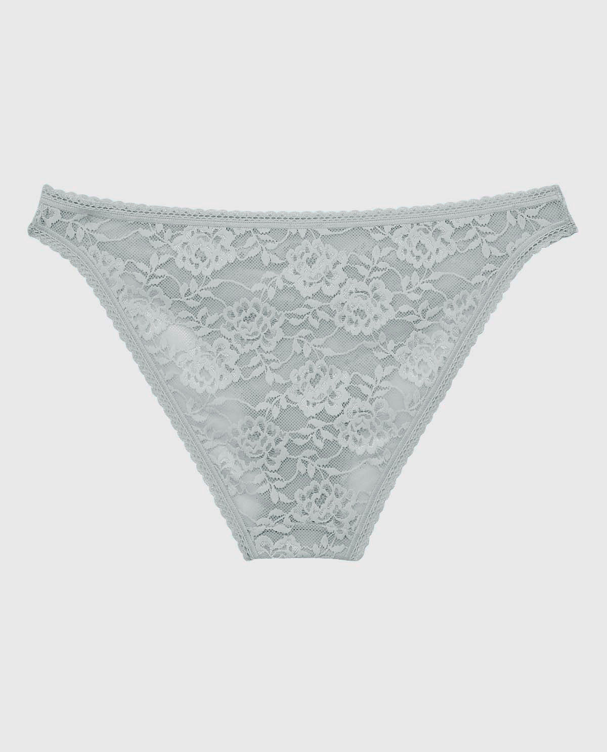 Bikini Panty with Picot Trim