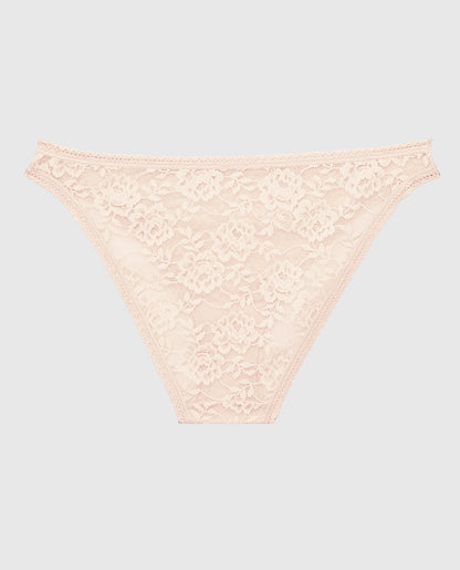 Bikini Panty with Picot Trim