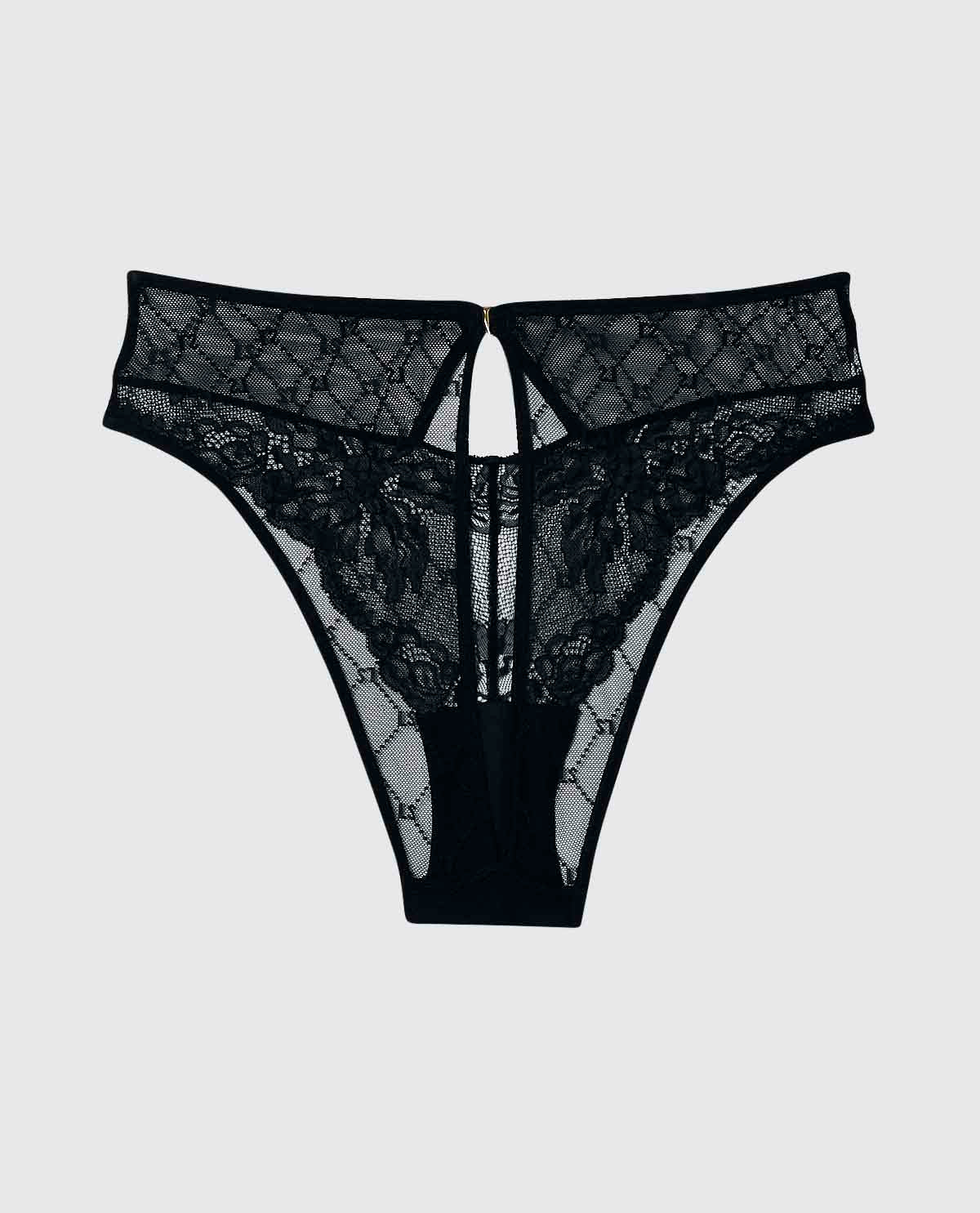 Monogram Lace Cheeky Panty