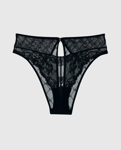 Monogram Lace Cheeky Panty