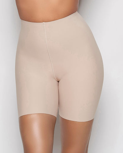 High Waist Smoothing Short in Rosetan
