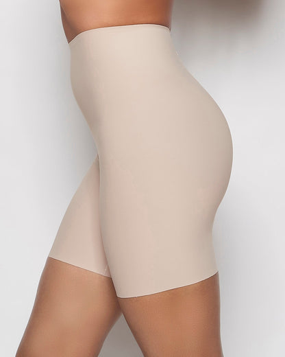 High Waist Smoothing Short in Rosetan