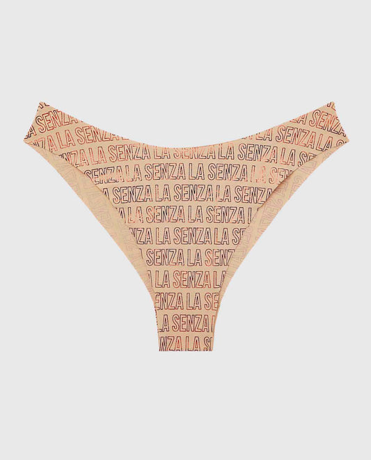 No Show Invisible High Leg Cheeky Panty