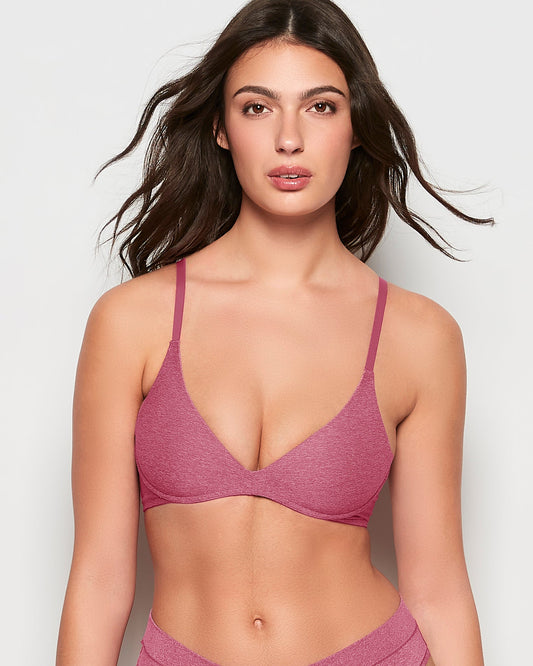 Wireless Light Lift Bra in Electric Rouge